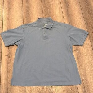 Tommy Bahama blue polo shirt Large